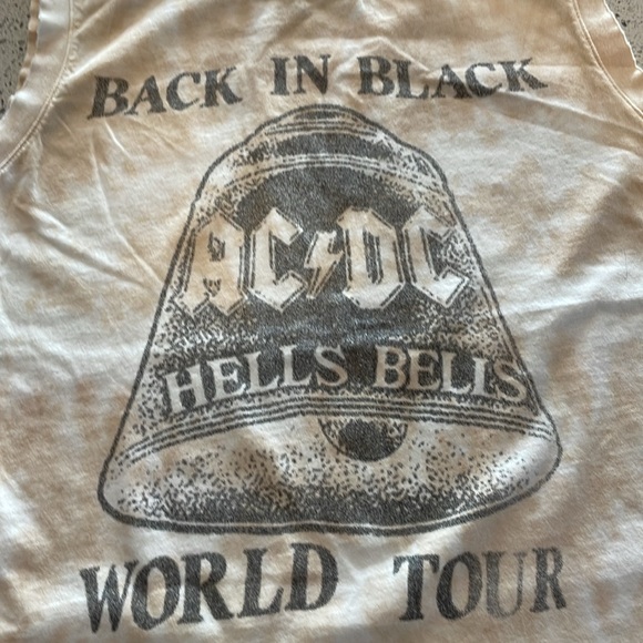 Lucky Brand sleeveless shirt size Large never worn tan tie dye - Picture 2 of 6